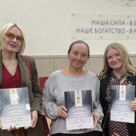 Наши выпускницы — лауреаты Х Международного Русского кинофестиваля